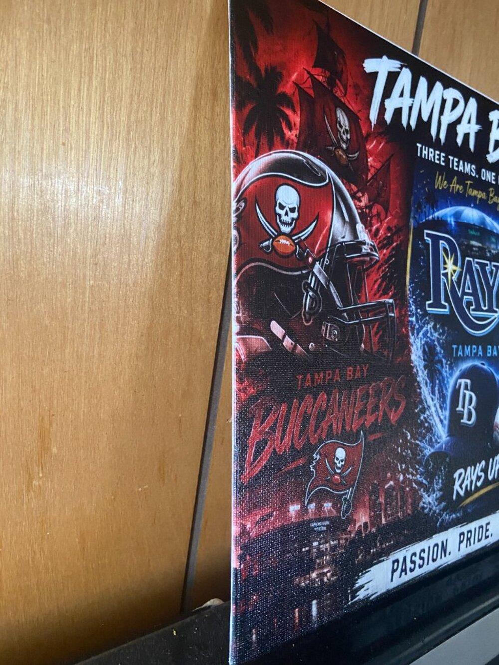 π΄ββ οΈβΎβ‘ TAMPA BAY SPORTS CANVAS β‘βΎπ΄ββ οΈ - Picture 3 of 3
